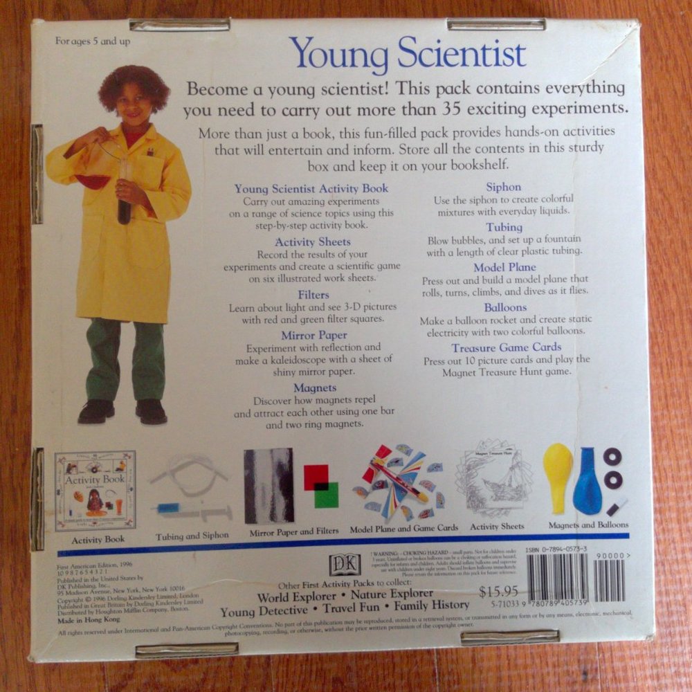 Young Scientist - A DK First Activity Pack Vintage 1996 - Picture 7 of 8